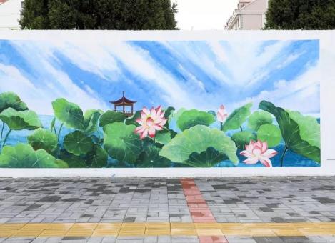  固始墙绘施工材料制作工艺说明