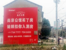 固始墙体广告在乡镇、农村市场的媒体优势