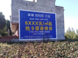  固始墙体广告的好处