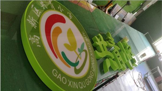  固始常见的发光字类型
