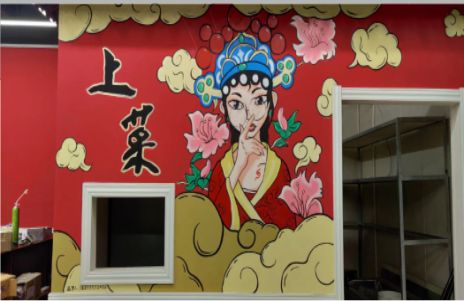 固始墙体彩绘的发展和应用