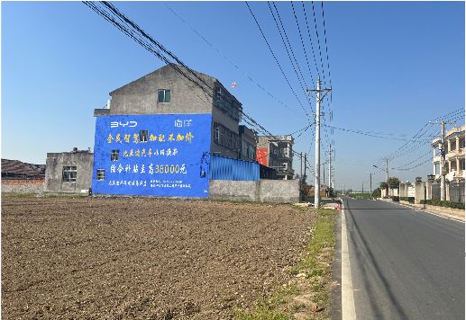  固始墙体广告用的是什么漆？