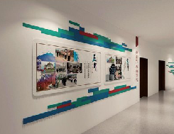 固始企业文化墙用什么材料好?