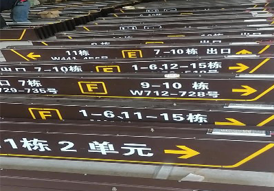  固始广告标识中，常见的几种安装方式。