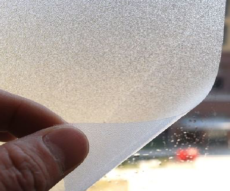  固始玻璃门外面粘广告用什么材料好？